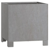 Planter with Legs Rusty 30x30x30 cm Corten Steel