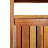 Garden Console Table 80x35x75 cm Solid Wood Acacia