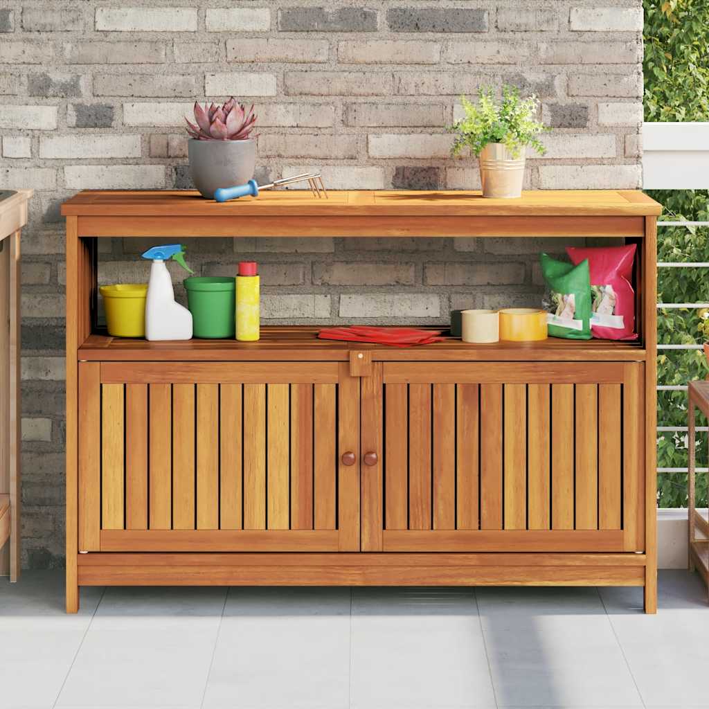 Garden Console Table 110x35x75 cm Solid Wood Acacia