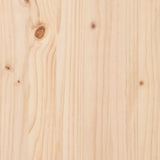 Planter with Shelf 111.5x54x81 cm Solid Wood Pine