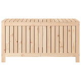 Garden Storage Box 121x55x64 cm Solid Wood Pine