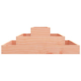 Planter 80x80x27 cm Solid Wood Douglas