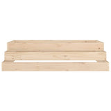 Planter 110x110x27 cm Solid Wood Pine