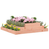 Planter 110x110x27 cm Solid Wood Douglas