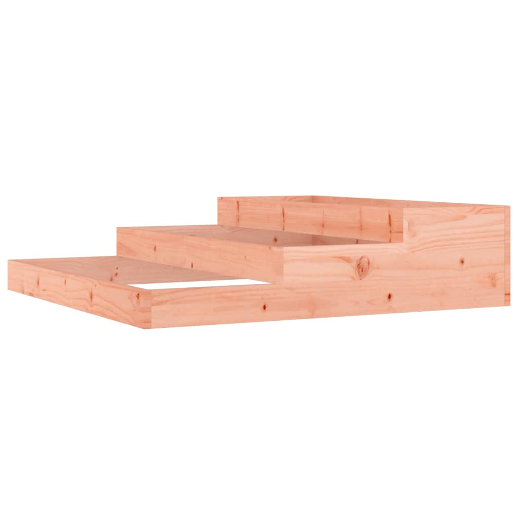 Planter 107x107x27 cm Solid Wood Douglas