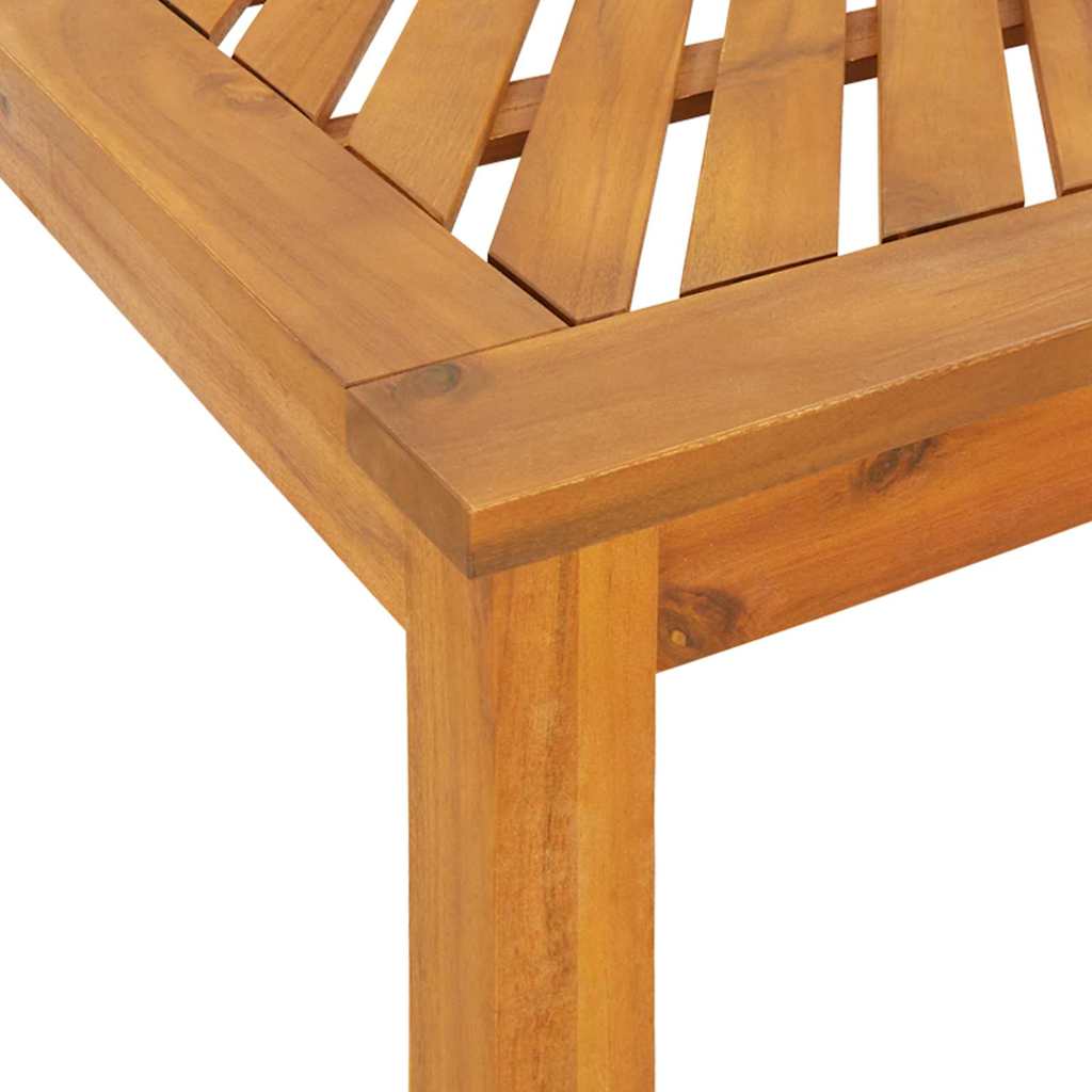 Garden Dining Set 3 pcs Brown 90 x 90 x 74 cm Solid acacia wood