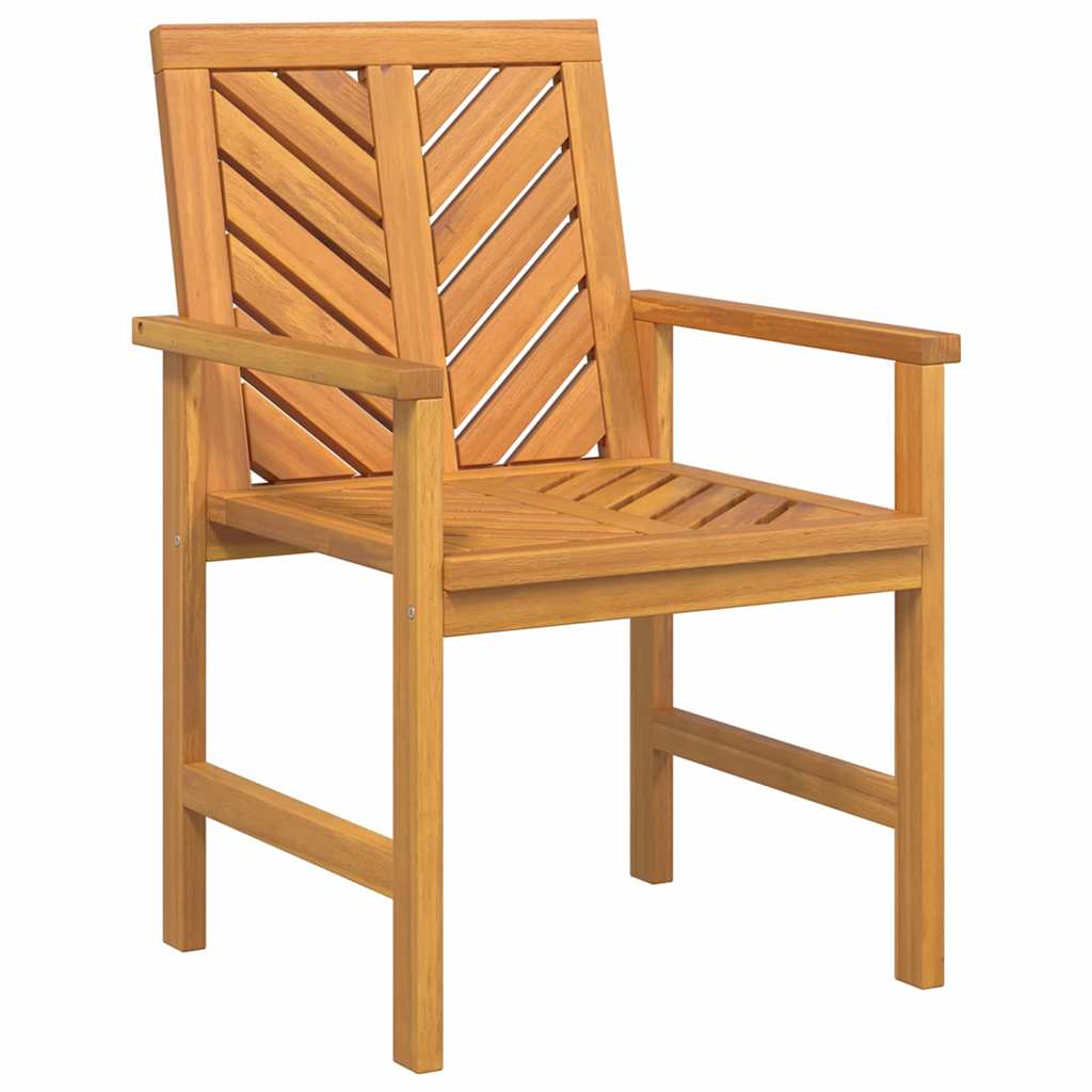 Garden Dining Set 3 pcs Brown 90 x 90 x 74 cm Solid acacia wood