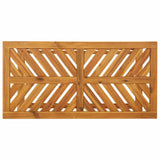 Garden Lounge Set 2 pcs Brown Solid Acacia wood