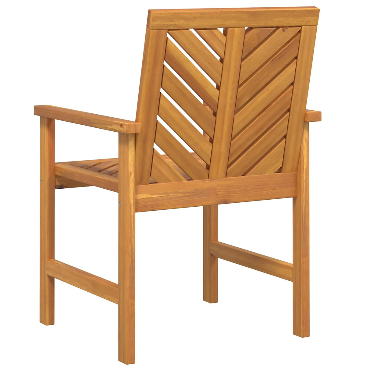 Dining Chair 6 pcs Natural 62.5 x 59 x 89 cm Solid Acacia Wood