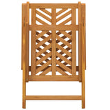 Garden Chair 6 pcs Brown 57 x 72 x 109 cm Solid Acacia Wood