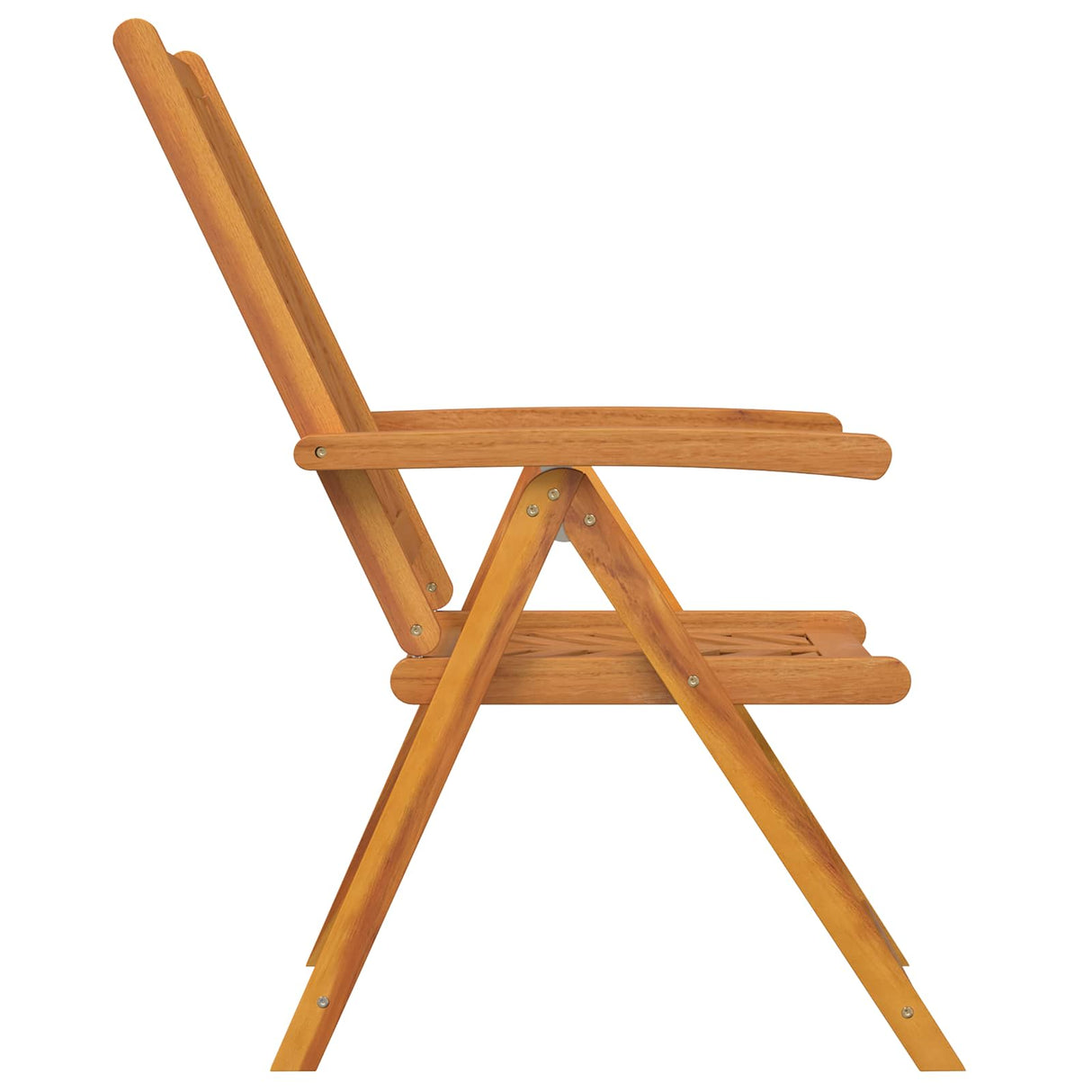 Garden Chair 6 pcs Brown 57 x 72 x 109 cm Solid Acacia Wood