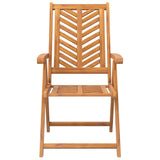 Reclining Garden Chairs 2 pcs Solid Wood Acacia