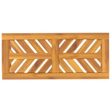 Garden Bench 80 cm Solid Wood Acacia