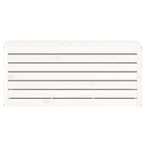 Garden Box White 101x50.5x46.5 cm Solid Wood Pine