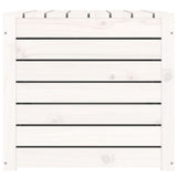 Garden Box White 101x50.5x46.5 cm Solid Wood Pine
