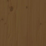 Garden Bench Honey Brown 109x44x45 cm Solid Wood Pine