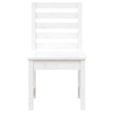 Garden Chairs 2 pcs White 50x48x91.5 cm Solid Wood Pine