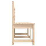 Garden Bench 201.5 cm Solid Wood Pine