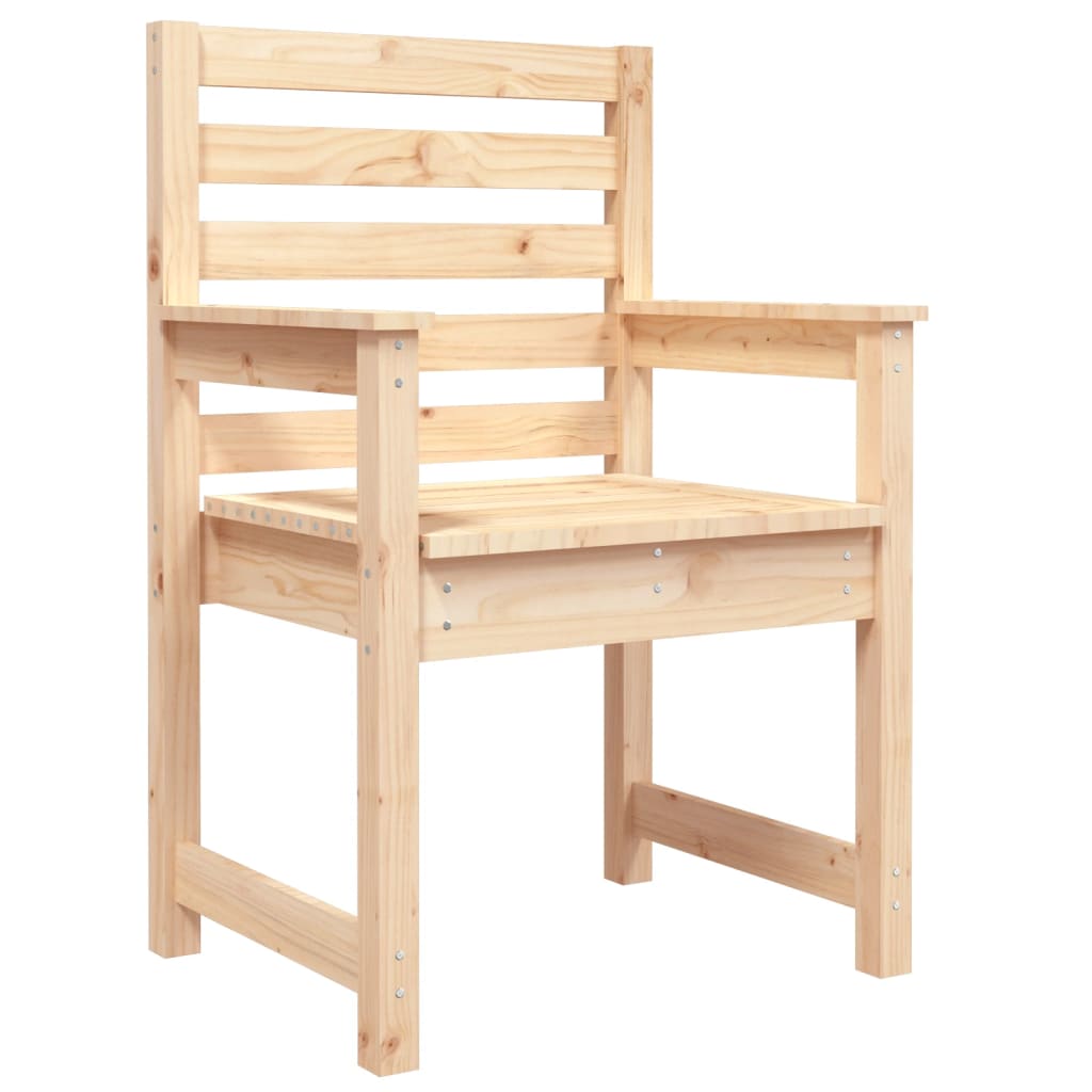 Garden Chairs 2 pcs 60x48x91 cm Solid Wood Pine