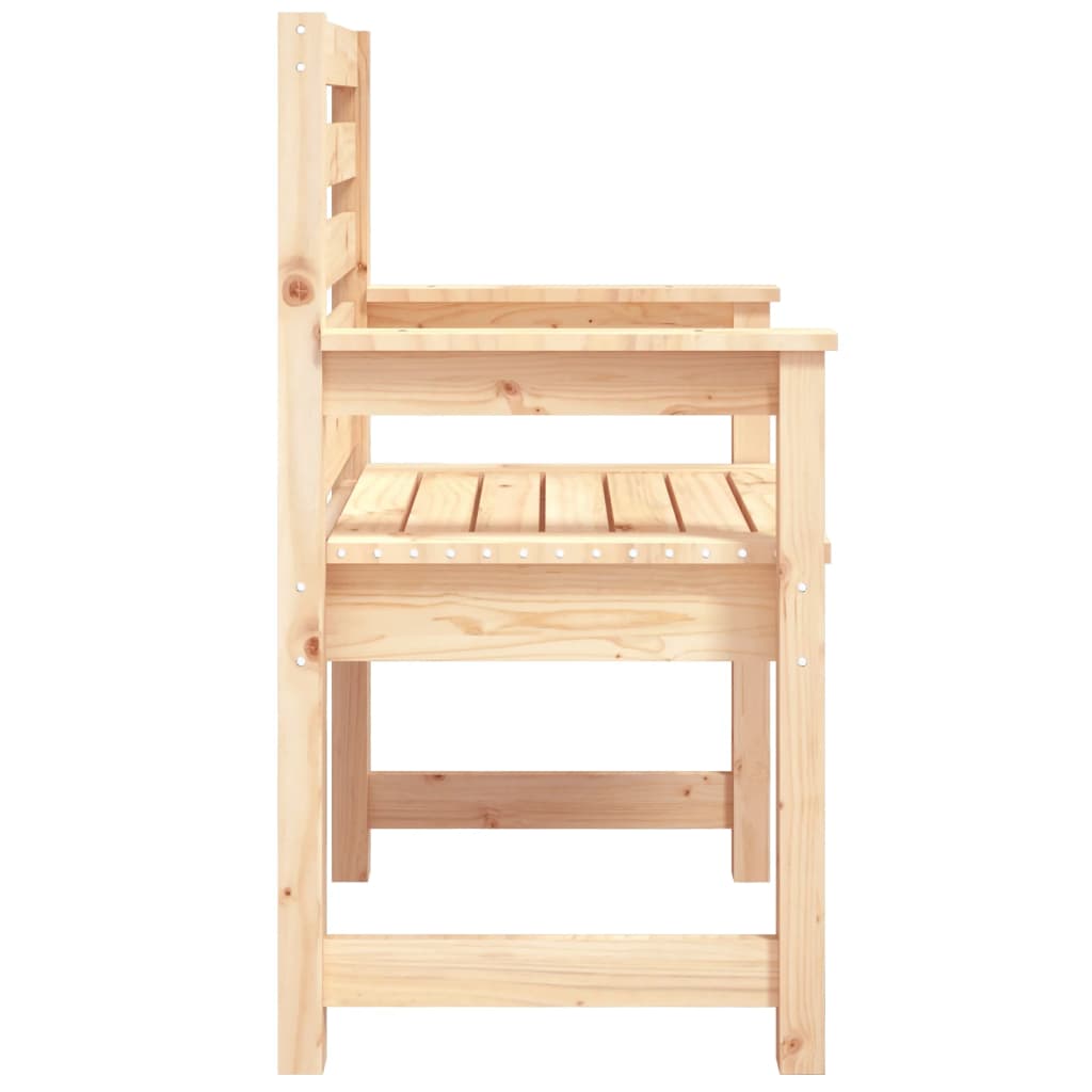 Garden Chairs 2 pcs 60x48x91 cm Solid Wood Pine