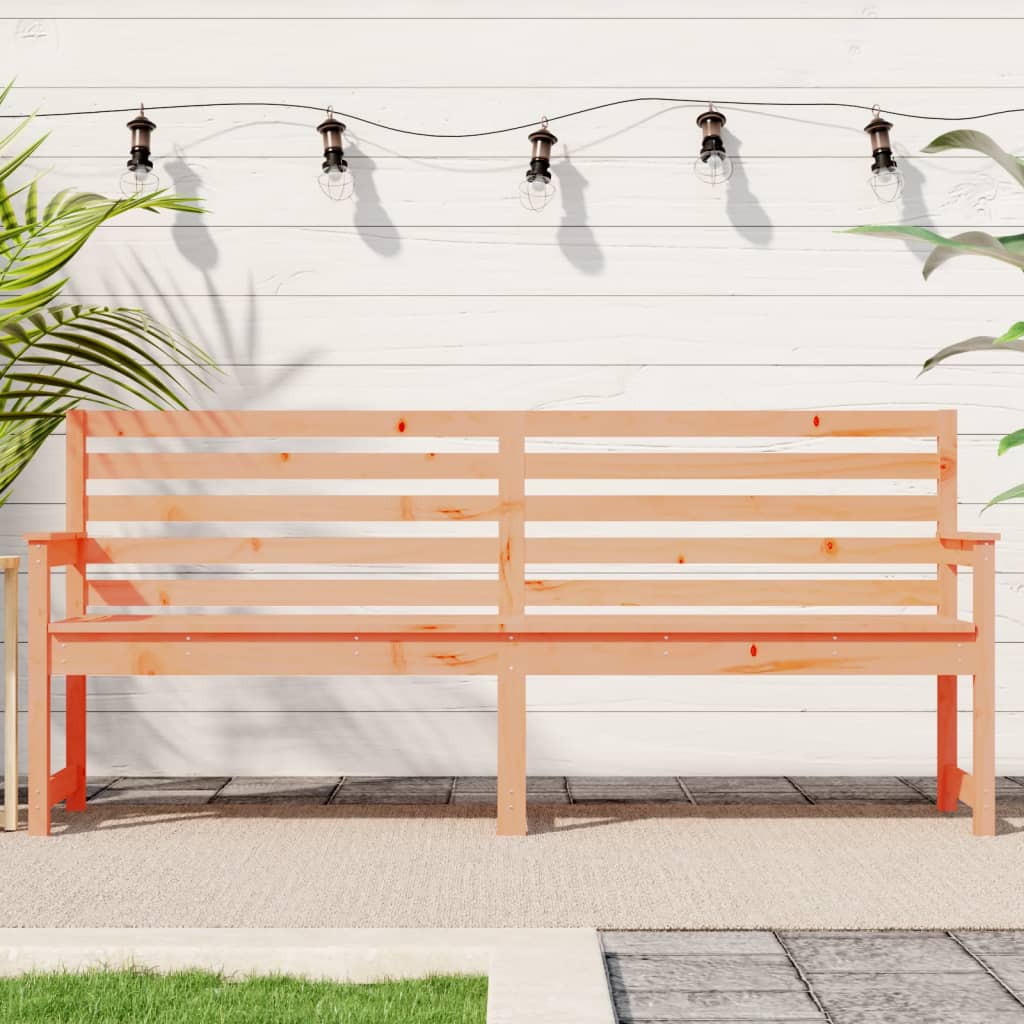 Garden Bench 203.5x48x91.5 cm Solid Wood Douglas