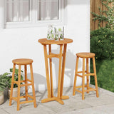 Garden Bar Table Ø60x105 cm Solid Wood Acacia