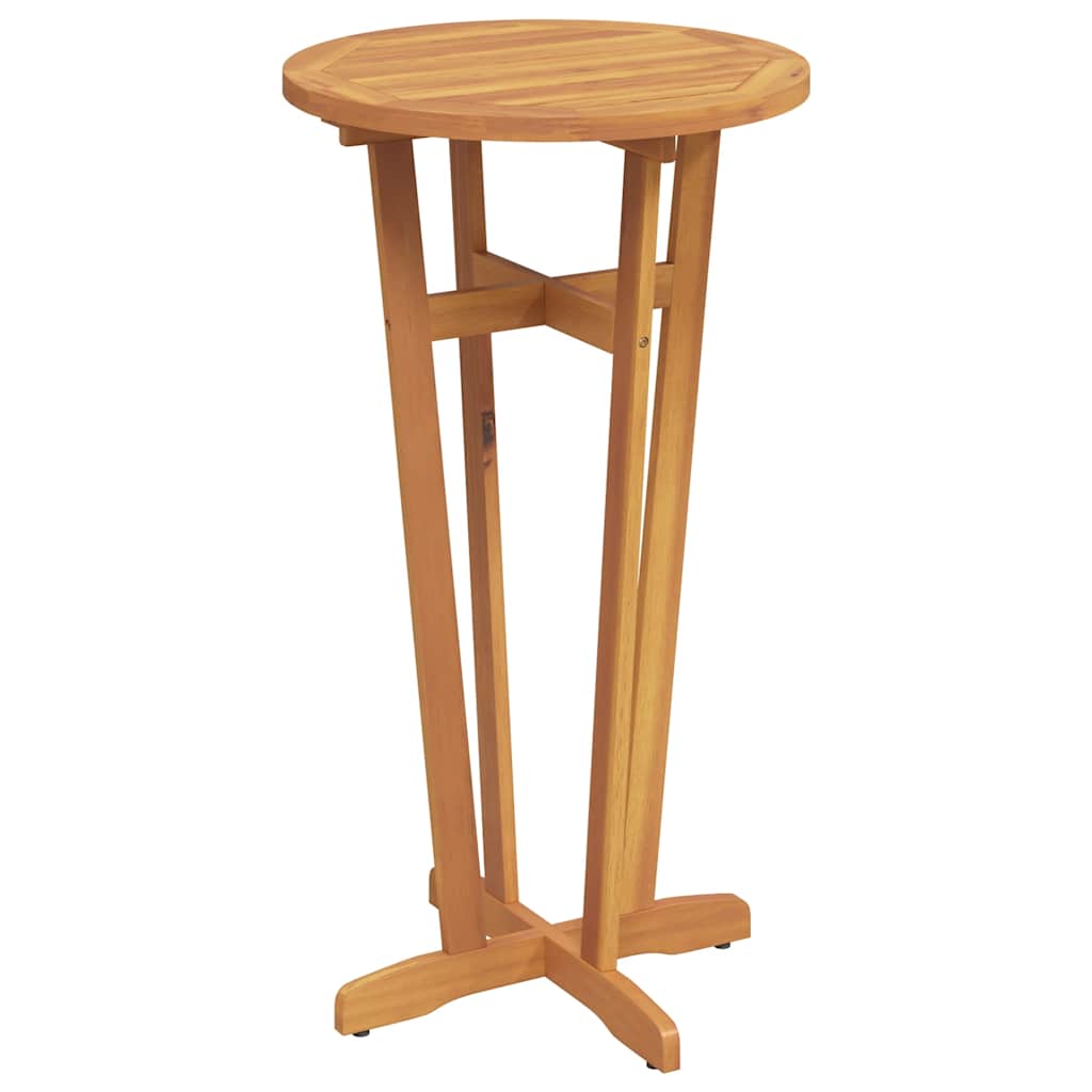 Garden Bar Table Ø60x105 cm Solid Wood Acacia