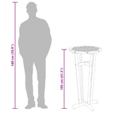 Garden Bar Table Ø60x105 cm Solid Wood Acacia