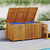Garden Storage Box 150x80x75 cm Solid Wood Acacia