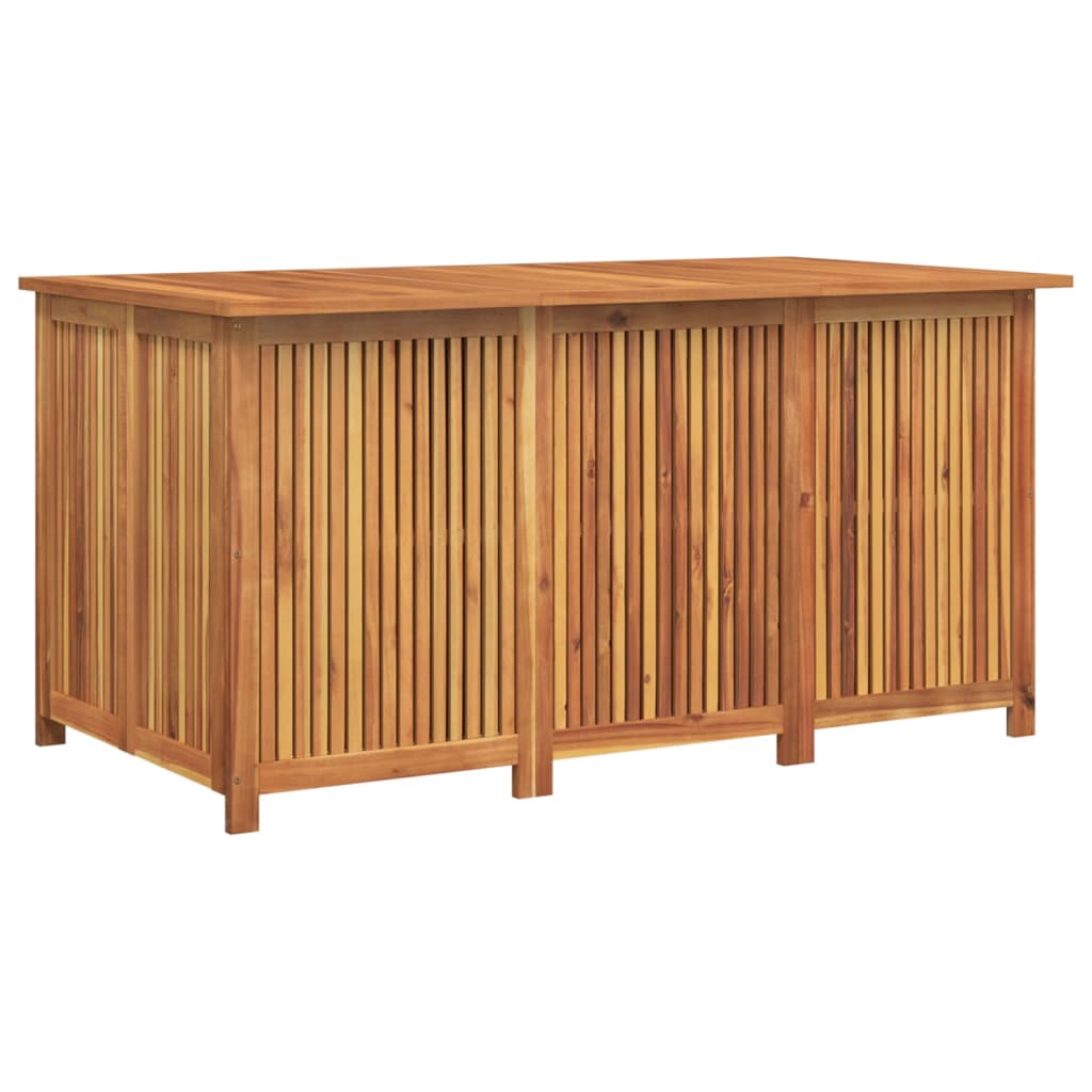 Garden Storage Box 150x80x75 cm Solid Wood Acacia