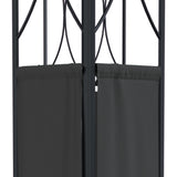 Gazebo with Roof Anthracite 400x300x270 cm Steel