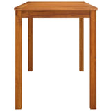 Garden Table 110x55x67 cm Solid Wood Acacia