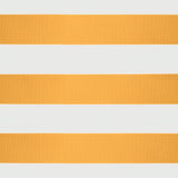 Retractable Awning Yellow and White 3.5x2.5 m Fabric and Aluminium