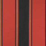 Retractable Awning Orange and Brown 3x2.5 m Fabric and Aluminium