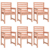 7 Piece Garden Dining Set Solid Wood Douglas