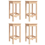 5 Piece Garden Bar Set Solid Wood Pine