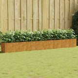 Garden Raised Bed 360x40x40 cm Corten Steel