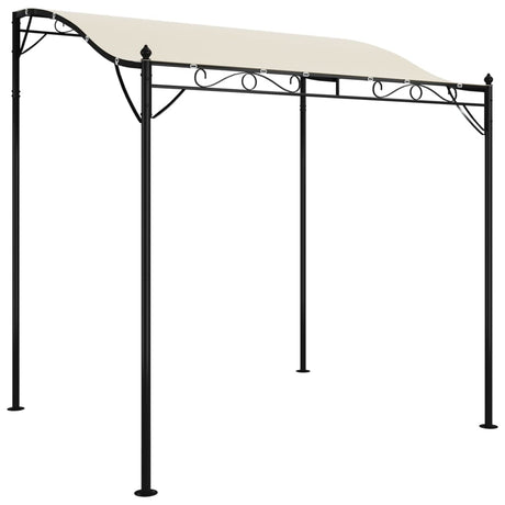 Canopy Cream 2x2.3 m 180 g/m² Fabric and Steel