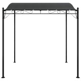 Canopy Anthracite 2x2.3 m 180 g/m² Fabric and Steel