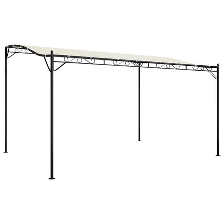 Canopy Cream 4x3 m 180 g/m² Fabric and Steel
