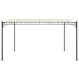 Canopy Cream 4x3 m 180 g/m² Fabric and Steel