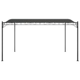 Canopy Anthracite 4x3 m 180 g/m² Fabric and Steel