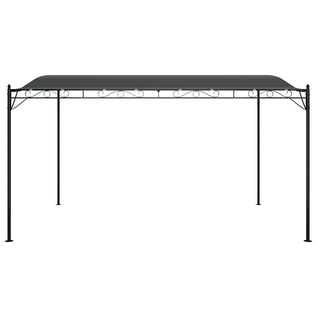 Canopy Anthracite 4x3 m 180 g/m² Fabric and Steel