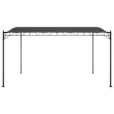 Canopy Anthracite 4x3 m 180 g/m² Fabric and Steel