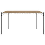 Canopy Taupe 4x3 m 180 g/m² Fabric and Steel