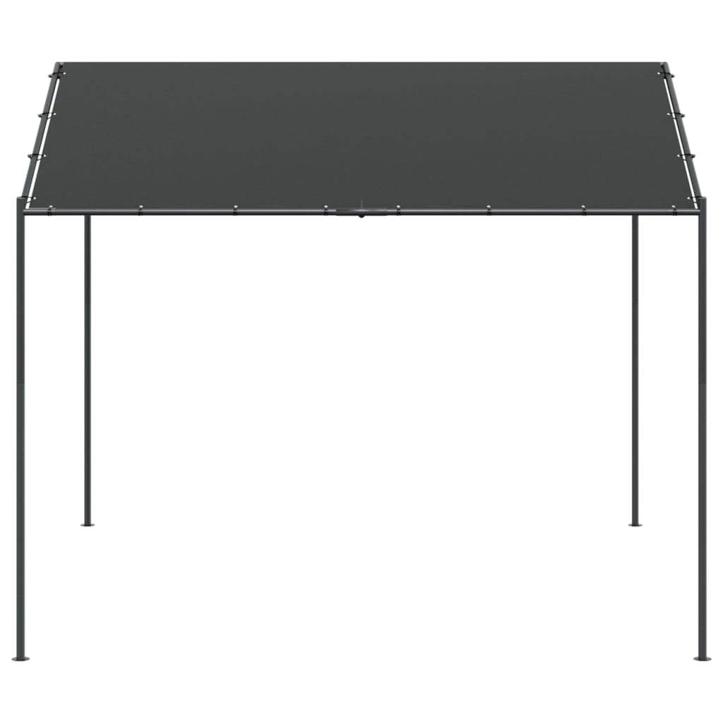 Canopy Tent Anthracite 4x4 m Steel and Fabric