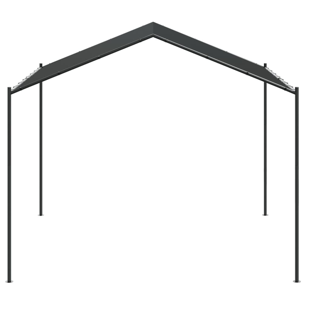 Canopy Tent Anthracite 4x4 m Steel and Fabric