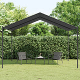 Canopy Tent Anthracite 4x4 m Steel and Fabric