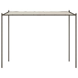 Gazebo White 3x3 m 180 g/m² Fabric and Steel