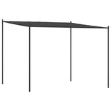 Gazebo Anthracite 3x3 m 180 g/m² Fabric and Steel